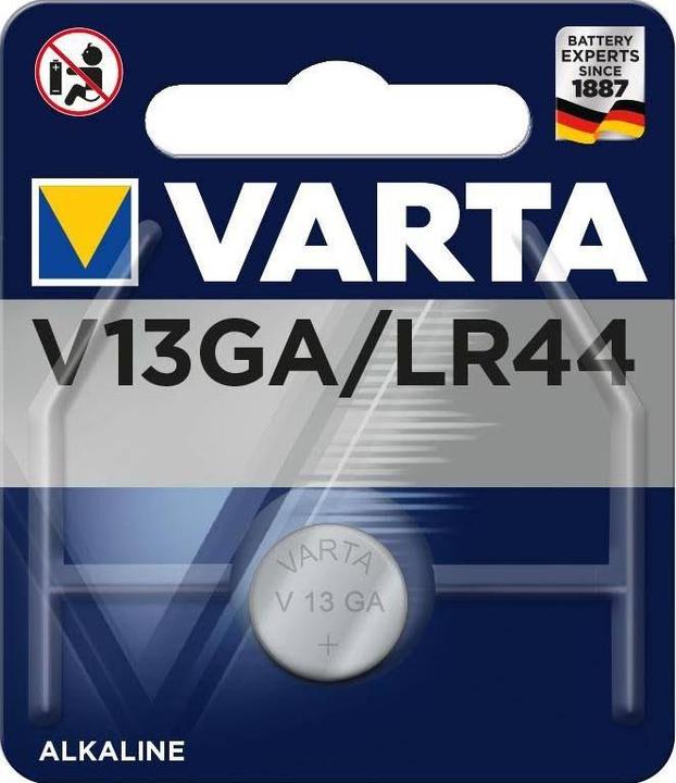 Produktbild Varta Electronics V13GA (2 Stk., LR44, 155 mAh)
