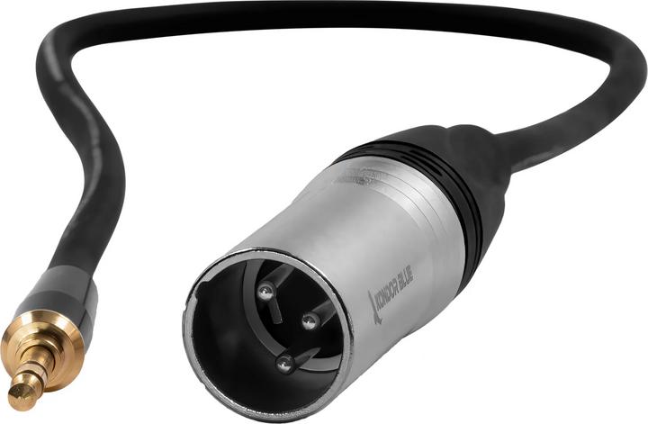 Actual product image Kondor Blue 16" XLR Male to 3.5mm Male Mini TRS (0.41 m, XLR)