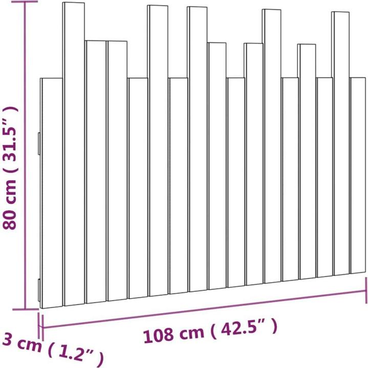 Produktbild VidaXL Ammon (108 x 3 x 80 cm)