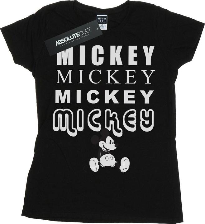 Immagine prodotto Disney Mickey Mouse Sitting Maglietta Donna (M)
