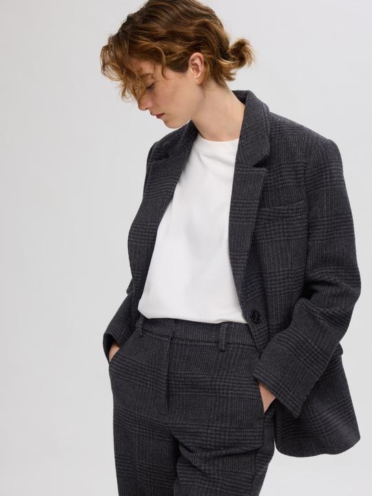 Produktbild Selected Femme Karierter Oversize-Blazer (36)