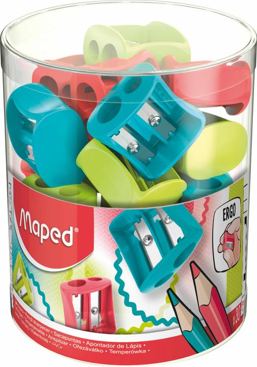 Immagine prodotto Maped Affilatoio doppio Vivo, in plastica, display da 30 pezzi