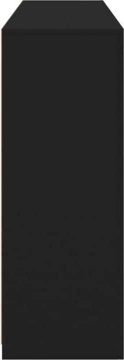 Image du produit VidaXL Sideboards avec lampes LED 3 pcs. noir (142.5 x 37 x 100 cm)