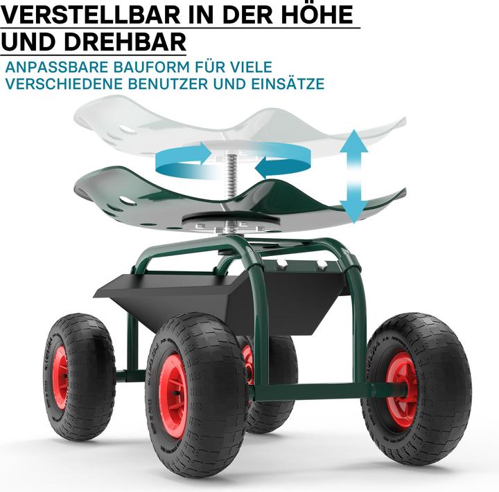 Immagine prodotto Wiltec Gartenwagen (150 kg)