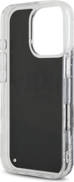 Produktbild DKNY DKHCP16LLBNAEK iPhone 16 Pro 6.3" black/black hardcase Liquid Glitter Arch Logo (Apple iPhone 16 Pro)