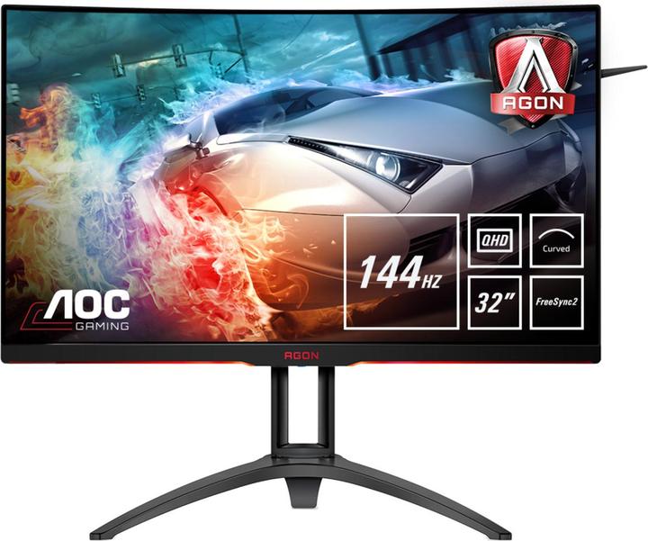 Produktbild AOC Agon Ag322qc4 (2560 x 1440 Pixel, 31.50")