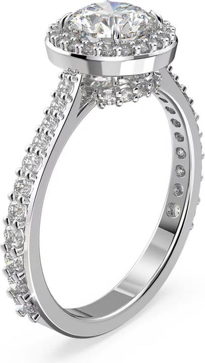 Produktbild Swarovski Constella Cocktail Round Pavé Ring Silber (55)