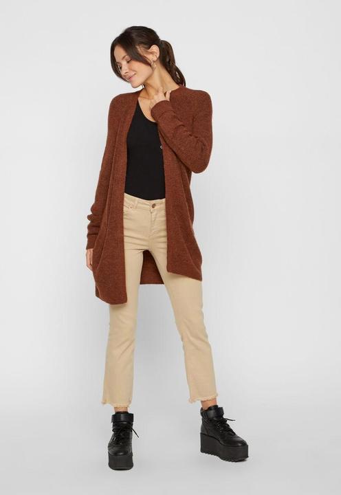 Actual product image Pieces Front buttoned ribbed top (XS)