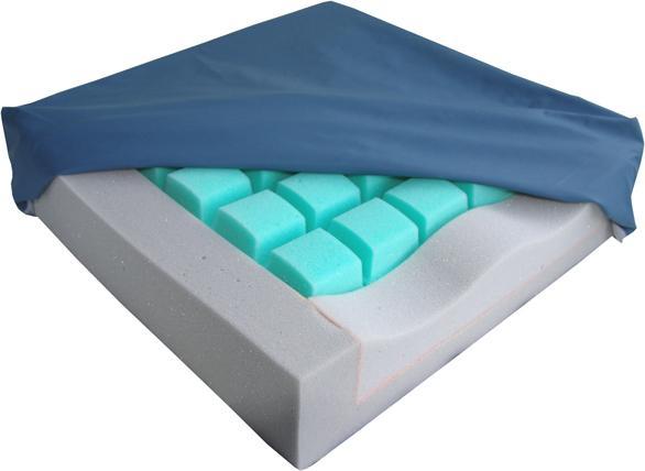 Actual product image AKS Zielonka Multisit - Anti-decubitus seat cushion (42 x 42 x 10 cm)
