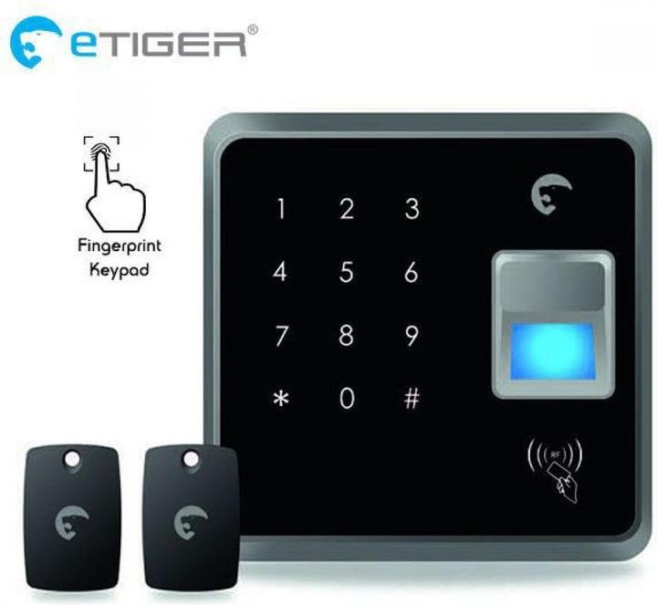 Produktbild eTiger ES-DLA03 RFID Fingerprint Keypad / Fingerabruck Tastatur (Fingerabdruck)