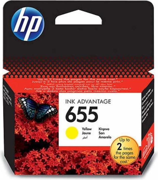 HP 655 Jaune original