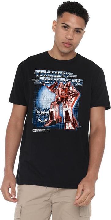 Actual product image Transformers Mens Starscream Box 40th T-Shirt (3XL)