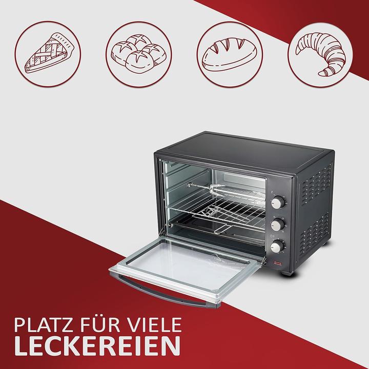 Immagine prodotto Steinborg Minibackofen 60 Liter, Silber