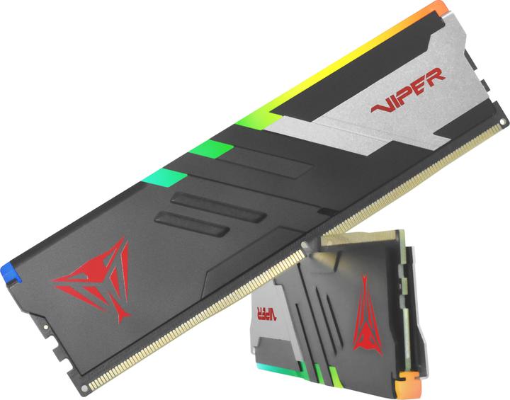 Produktbild Patriot Viper Venom RGB 32GB DDR5 6200-40, PVVR532G620C40K (2 x 16GB, 6200 MHz, DDR5-RAM, U-DIMM)