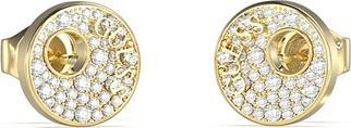 Guess Gold-Plated Earrings With Zircons Blooming Summer Jube05225jwygt/U