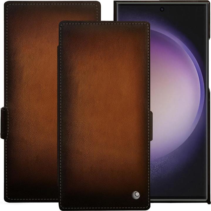 Productafbeelding Noreve Leren omslag horizontaal (Samsung Galaxy S23 Ultra, Samsung Galaxy S24 Ultra)