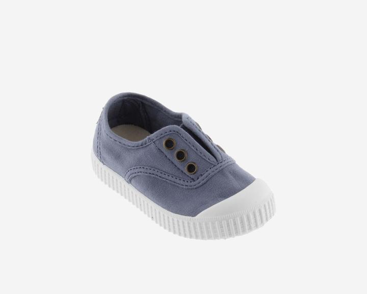 Actual product image Victoria girl's trainers 1915 anglaise toile lavée (24)
