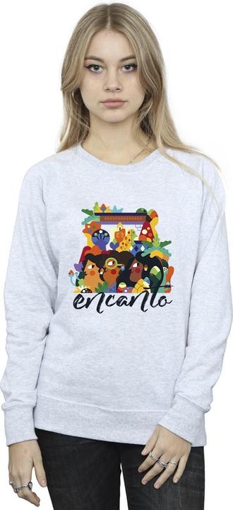 Actual product image Disney Womens/Ladies Encanto Sisters Sweatshirt (L)