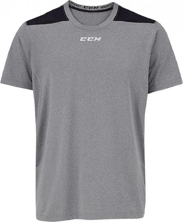 Actual product image CCM T7926 PREMIUM TECH TEE SR (dark blue, M) (M)