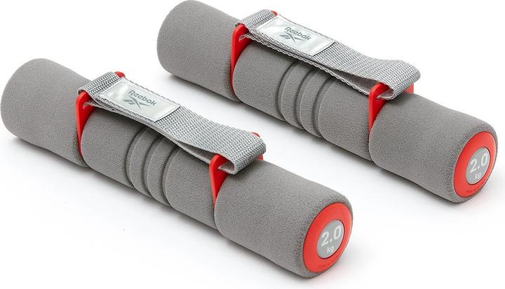 Reebok Softgrip Hanteln 2.0 kg (2 x 2 kg)