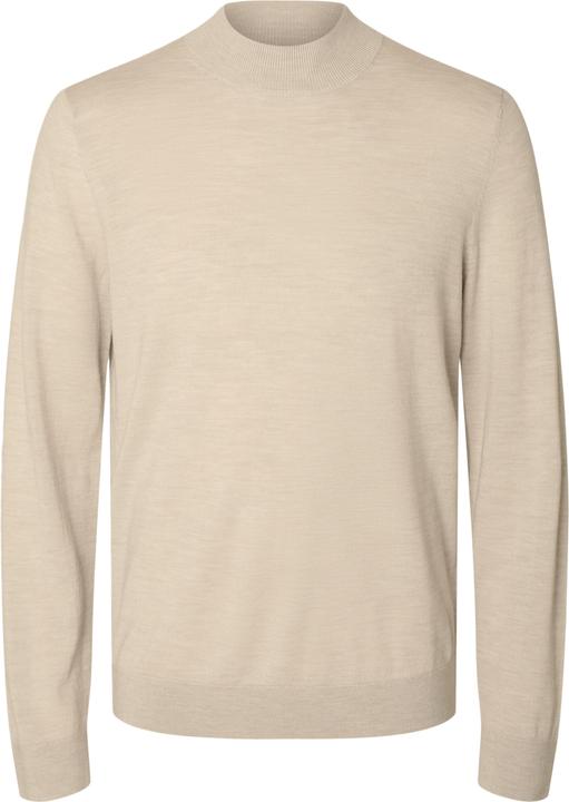 Selected Homme Slhtray Ls Knit Merino Mock Neck Noos (S)