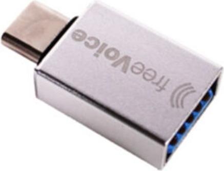 FreeVoice Connect 102 USB adapter (USB-A socket ->USB-C plug)