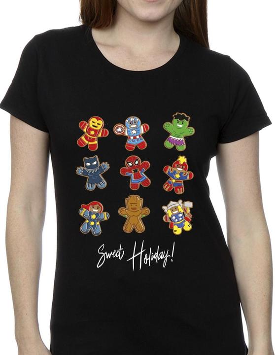 Image du produit - T-shirt GINGERBREAD AVENGERS - Femme (L)