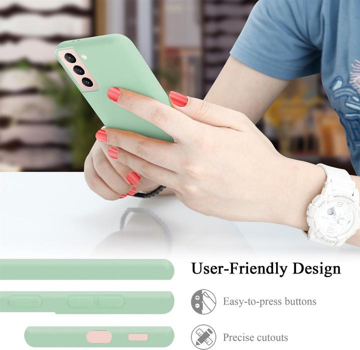 Immagine prodotto Cadorabo Copertura della cassa del silicone liquido TPU (Samsung Galaxy S21 5G)