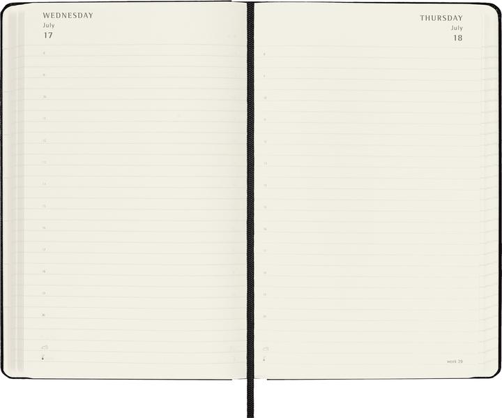 Produktbild Moleskine Tageskalender (A5, Englisch)