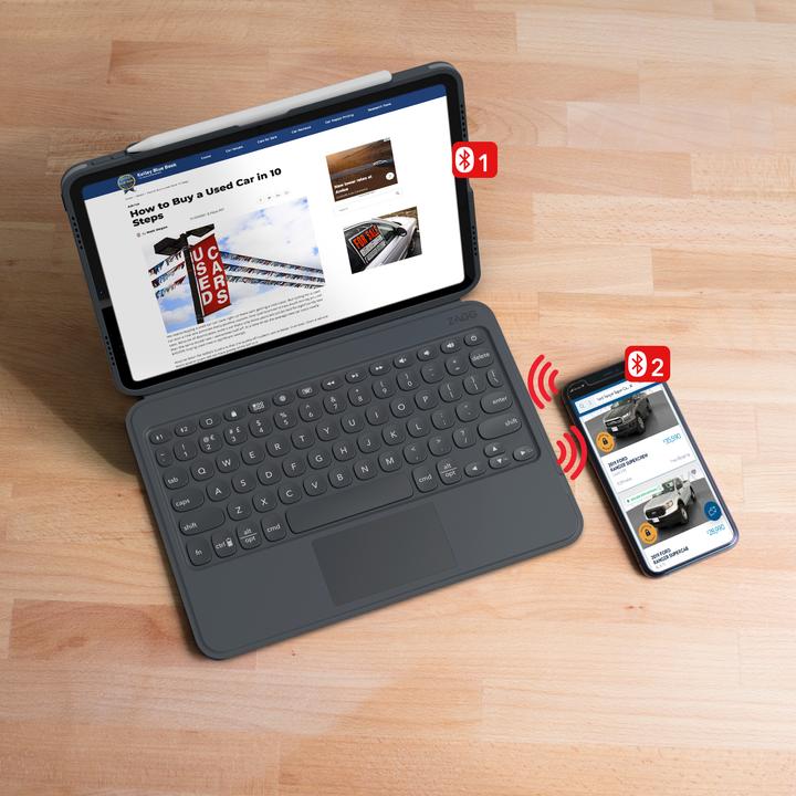 Actual product image Zagg Kbd Pro Keys W/ Trackpad German (DE, IPad Air 10.9)