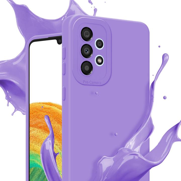Actual product image Cadorabo Case for Samsung Galaxy A52 (4G / 5G) / A52s in TPU Fluid LM162 Style (Samsung Galaxy A52, Samsung Galaxy A52 5G, Samsung Galaxy A52s 5G)