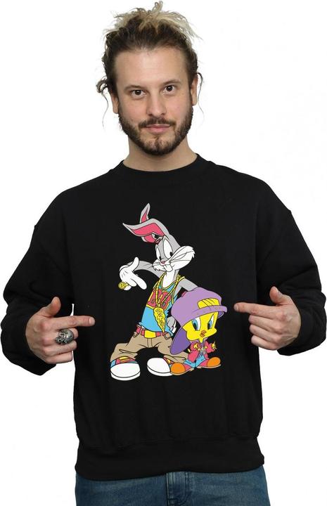 Produktbild Looney Tunes Bugs And Tweety Hip Hop Sweatshirt (L)