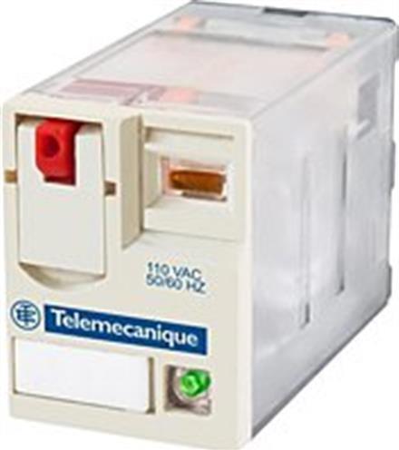 Productafbeelding Schneider Electric 11 pin relais 230 Vac spoel 3PDT,10A w/led