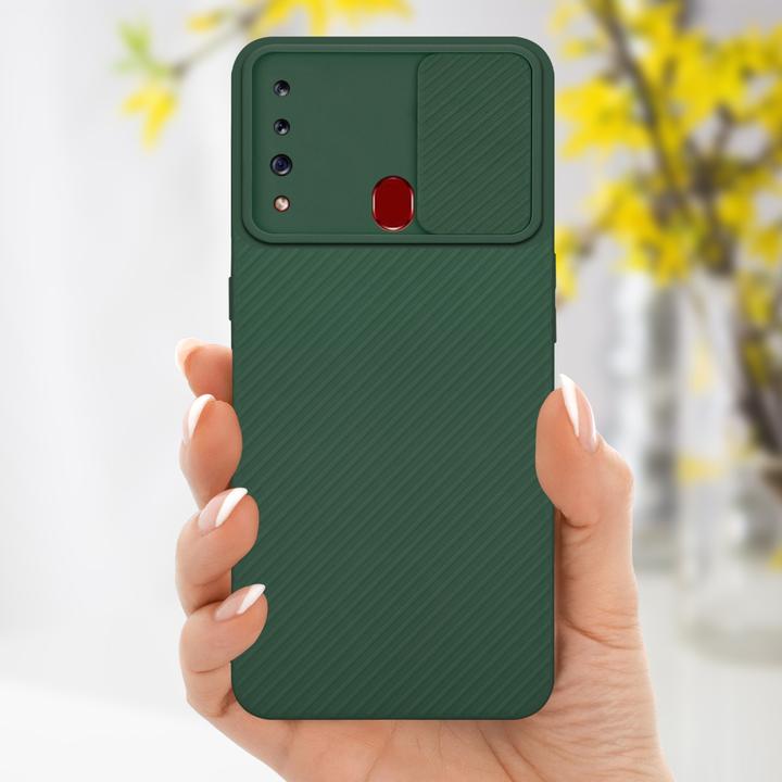 Produktbild Cadorabo Hülle für Samsung Galaxy A20s im TPU mit Kameraschutz LM009 Style (Samsung Galaxy A20s)