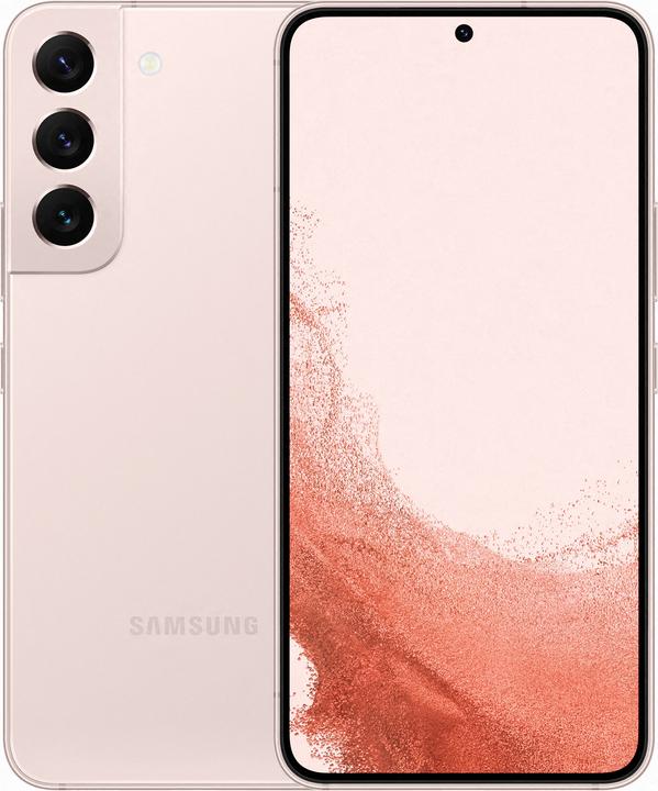 Image du produit Samsung Galaxy S22 (Snapdragon) (256 Go, Or rose, 6.10", Double SIM, 50 Mpx, 5G)