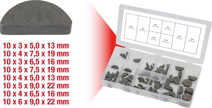 Actual product image KS Tools Assortment spring wedges