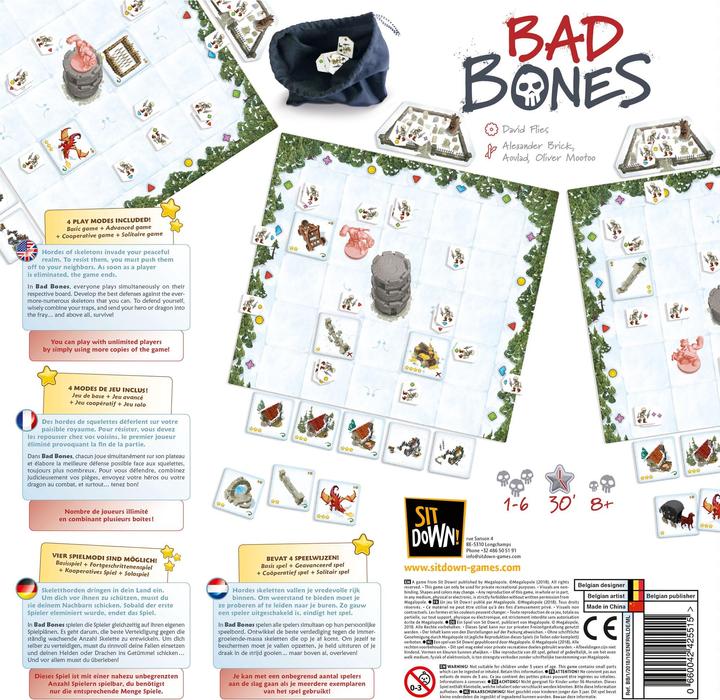 Produktbild Sit Down! BAD BONES (FR-DE-EN-NL) (Französisch, Englisch)