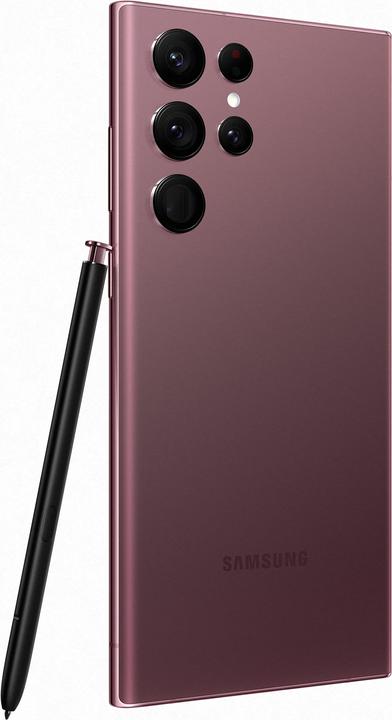 Actual product image Samsung Galaxy S22 Ultra (Snapdragon) (512 GB, Burgundy, 6.80", Dual SIM, 108 Mpx, 5G)