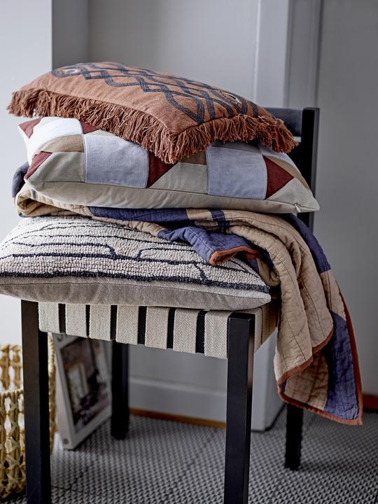 Actual product image Bloomingville Trabi Cushion, Nature, Cotton (45 x 45 x 5 cm)