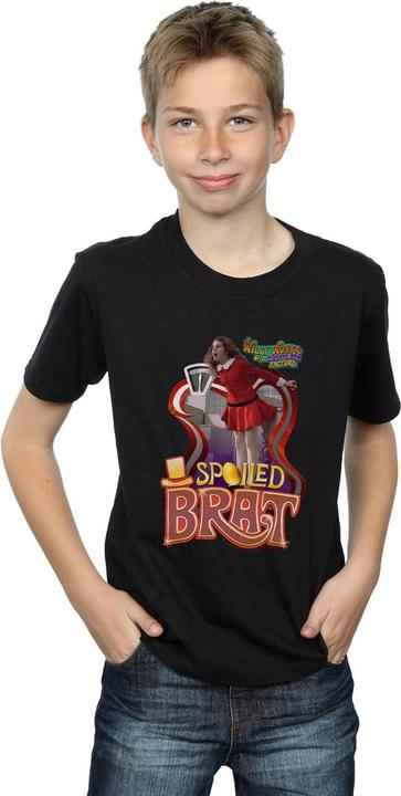 Actual product image Willy Wonka & the Chocolate Factory Boys Spoiled Brat T-Shirt (152, 158)