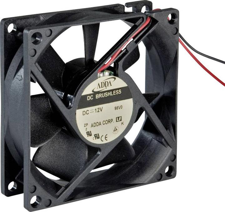 SEPA AS08024HB389300 Ventilatore assiale 24 V/DC (L x L x A) 80 x 80 x 38 mm (80 mm)