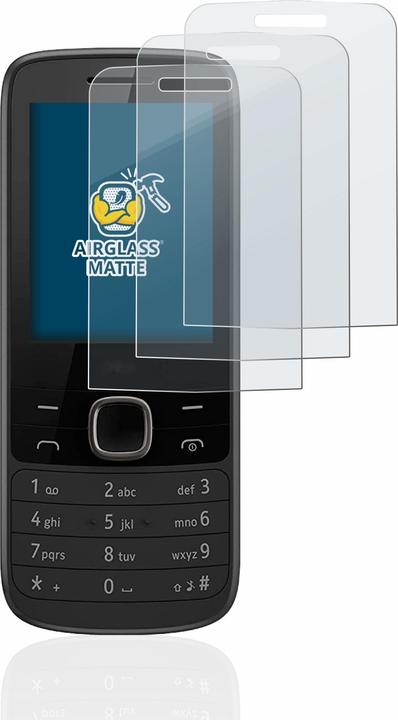 Produktbild BROTECT AirGlass Panzerglasfolie Matt (3 Stück, Nokia 225)