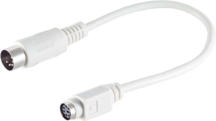 Actual product image Shiverpeaks S/CONN maximum connectivity PS 2 adapter, 6-pin mini DIN female to 5-pin DIN male, 0.5m