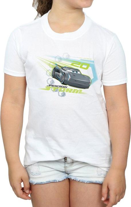 Immagine prodotto Disney Cars Jackson Storm Maglietta Ragazze (140, 146)