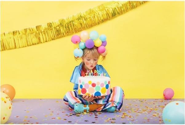 Productafbeelding Partydeco Gelukkige Verjaardag Kaarsen (13 stuks) - Veelkleurig