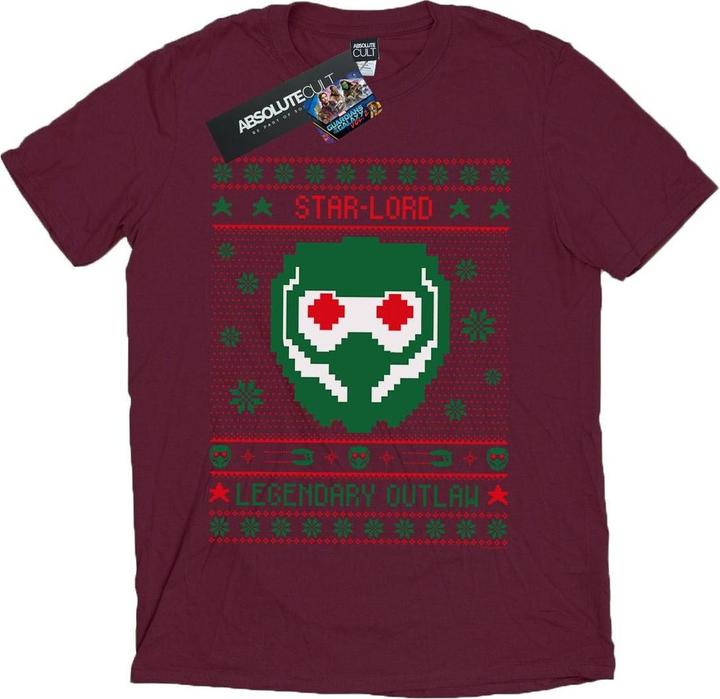 Image du produit - T-shirt GUARDIANS OF THE GALAXY VOL. STAR LORD FAIR ISLE - Homme (XXL)