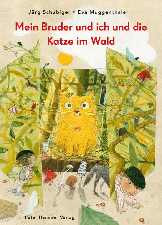 Image du produit Mein Bruder und ich und die Katze im Wald (Allemand, Jürg Schubiger, 2021)