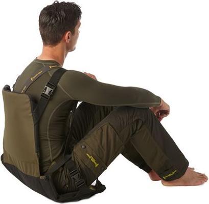 Actual product image Stealth Gear Seat cushion forest green