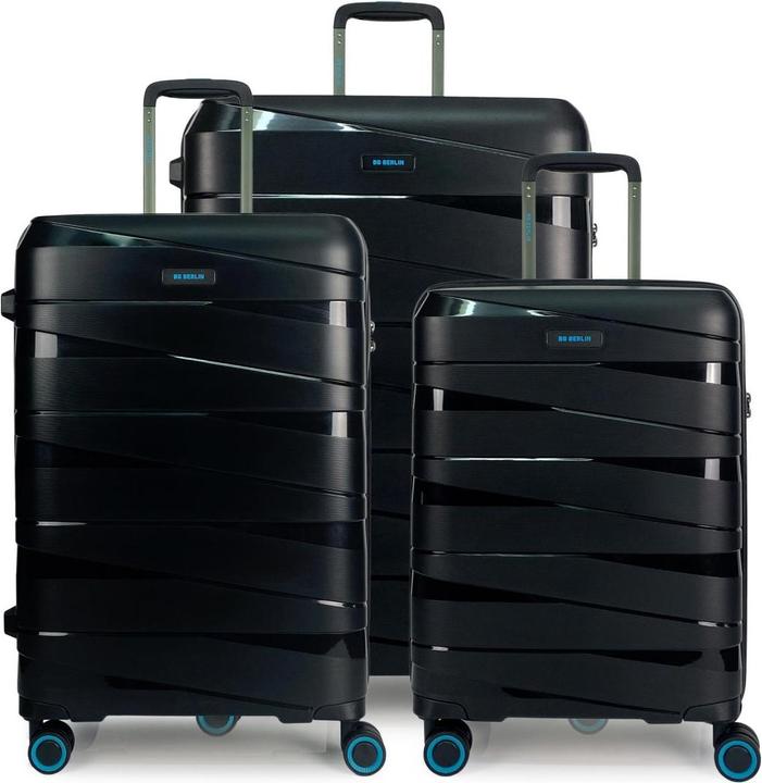 Immagine prodotto BG Berlin Ted Luggage - Set di 3 valigie (40 l, Bagaglio a mano (fino a 50 litri))