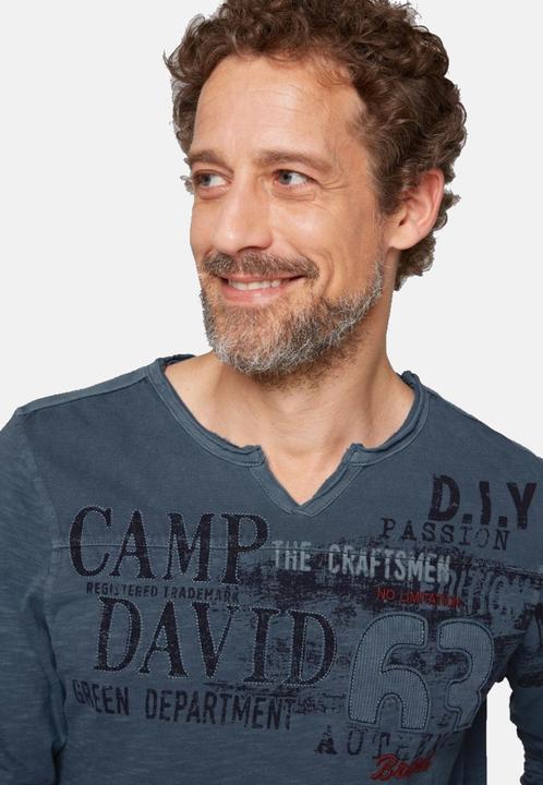 Produktbild Camp David Longsleeve THE CRAFTSMEN Langarmshirt (M)